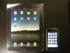 iPadとiPhone